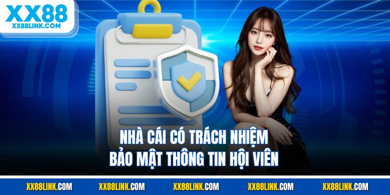 Cam kết sự bảo mật cho dữ liệu của chính hội viên